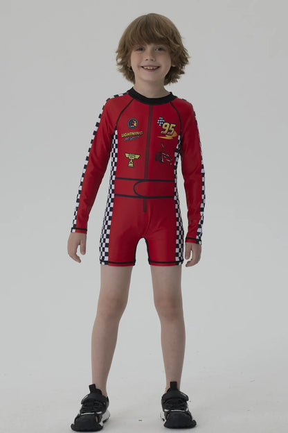 Traje De Baño Cars Rojo