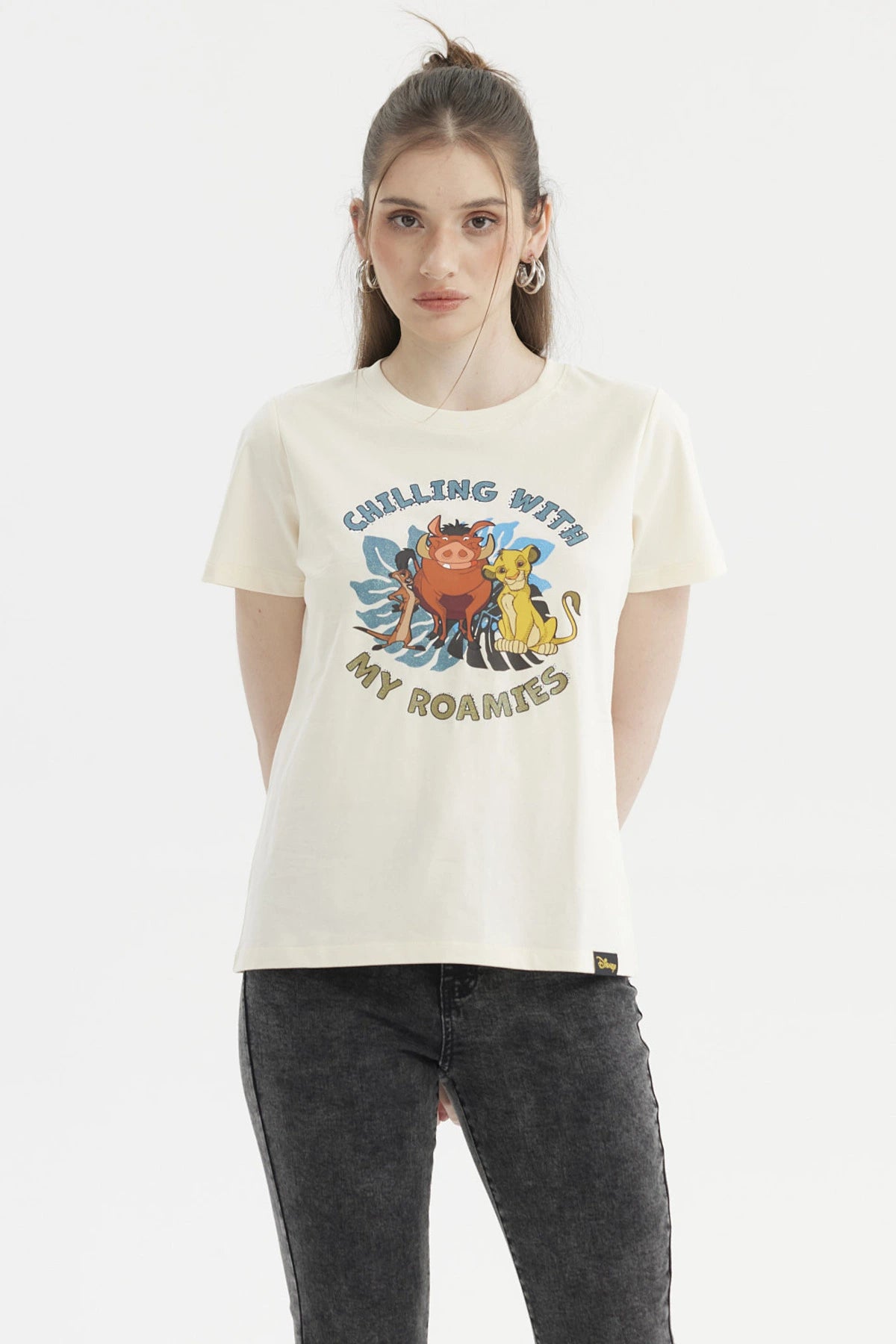 Polera Mujer Rey León Beige