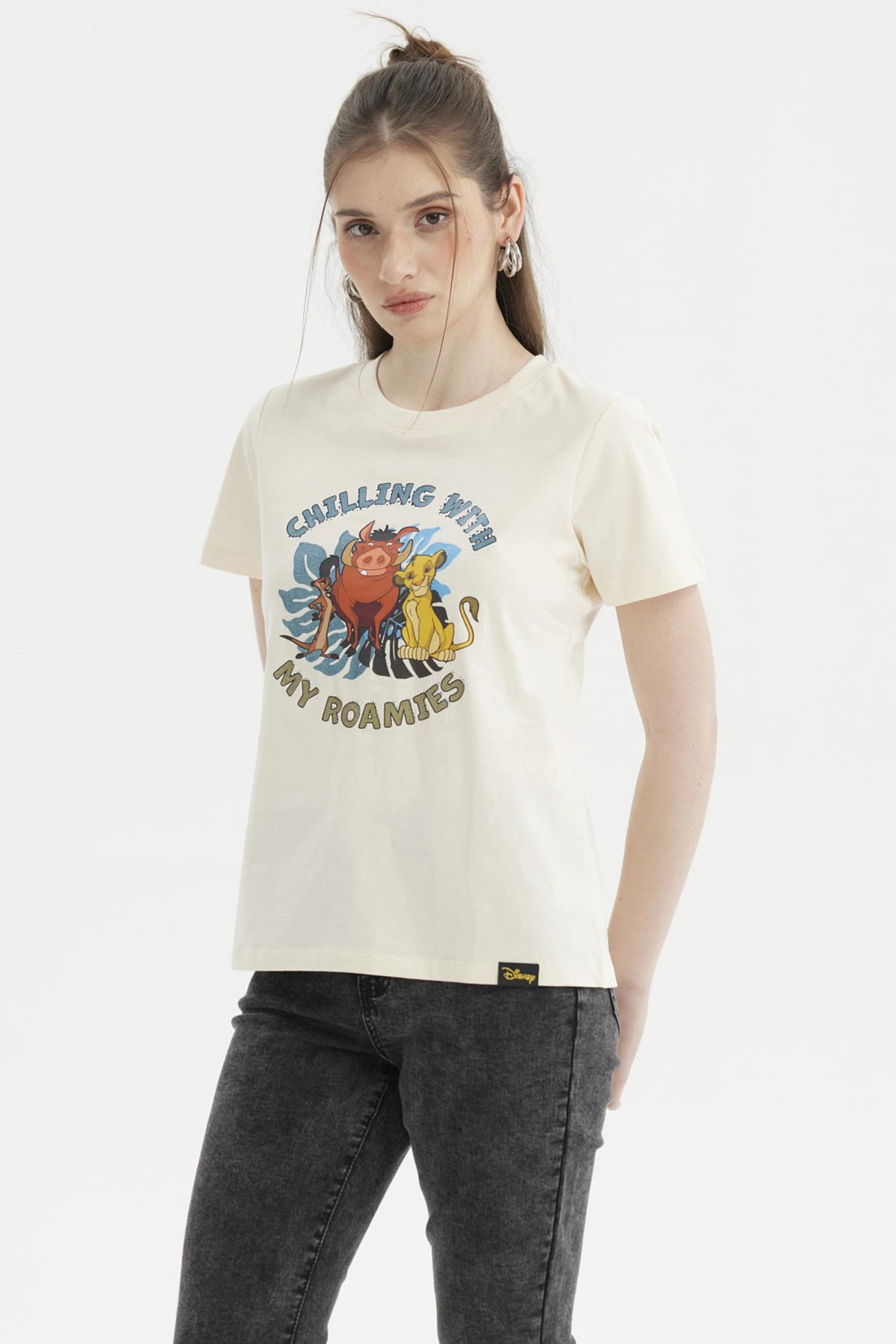 Polera Mujer Rey León Beige