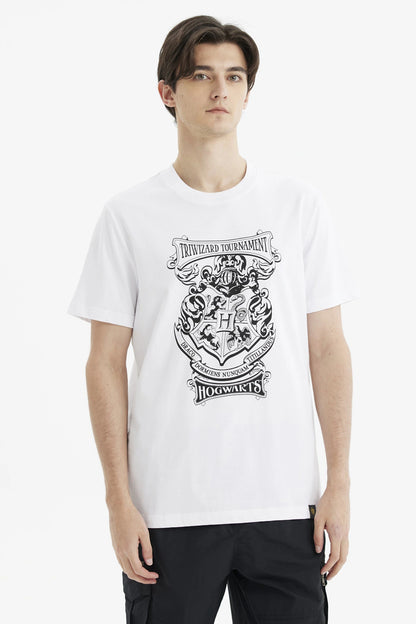 Polera Harry Potter Blanca
