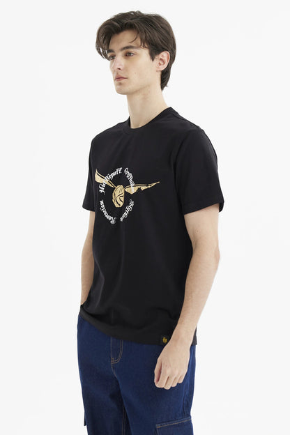 Polera Snitch Dorada Negra