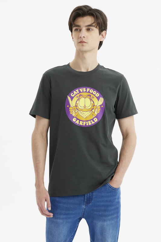 Polera Garfield Marengo