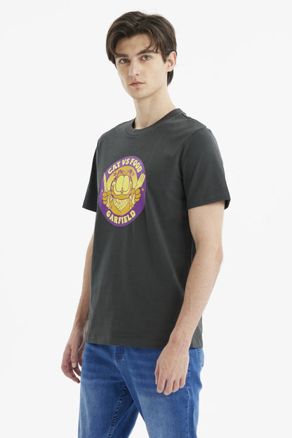 Polera Garfield Marengo