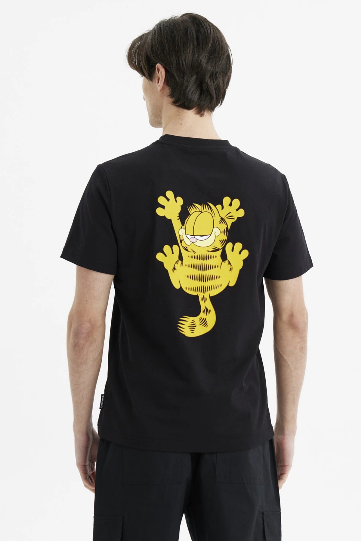 Polera Garfield Negra