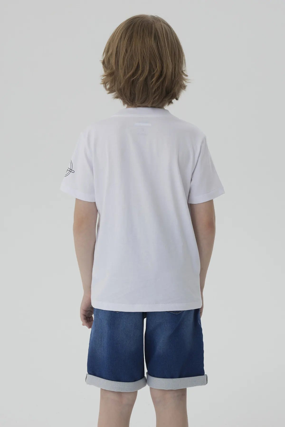 Polera Minions Blanca