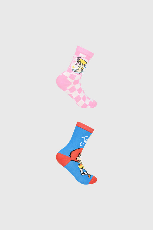 Calcetín Bipack Toy Story Jessie & Boo Peep