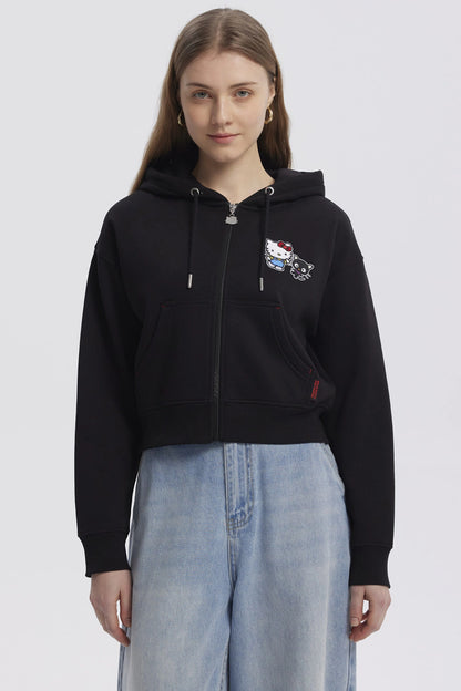 Polerón Hello Kitty Y Sus Amigos Negro