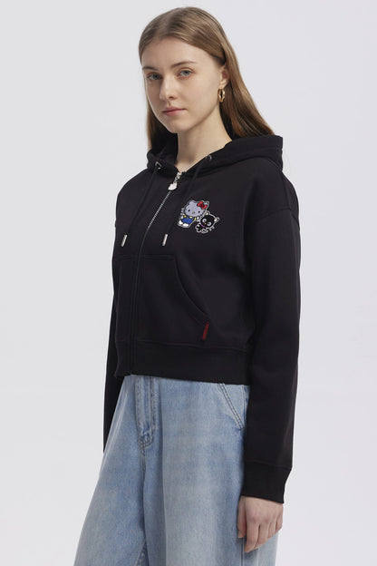 Polerón Hello Kitty Y Sus Amigos Negro