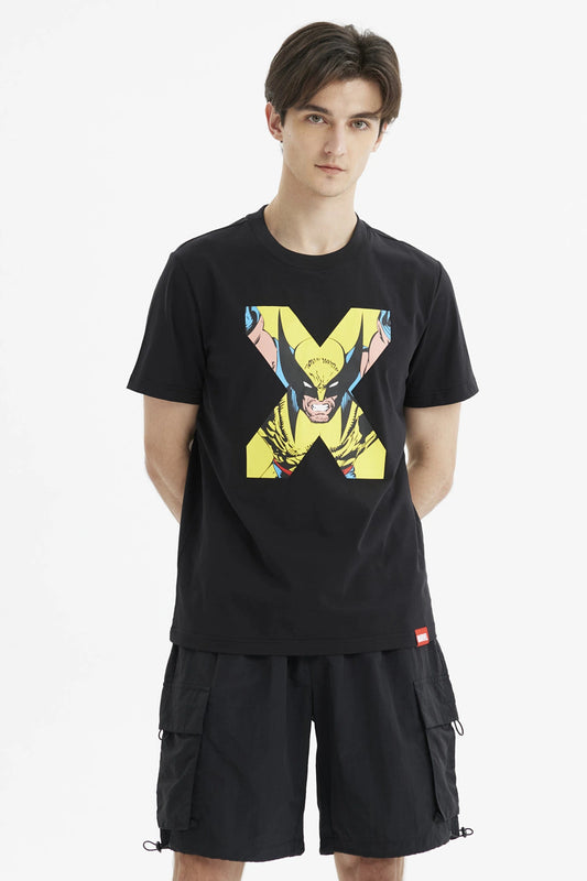 Polera X-Men Wolverine Negra