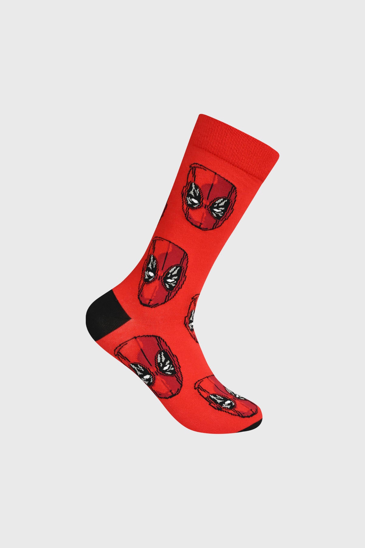 Calcetín Hombre Deadpool Rojo