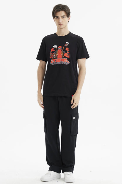 Polera Deadpool Negra