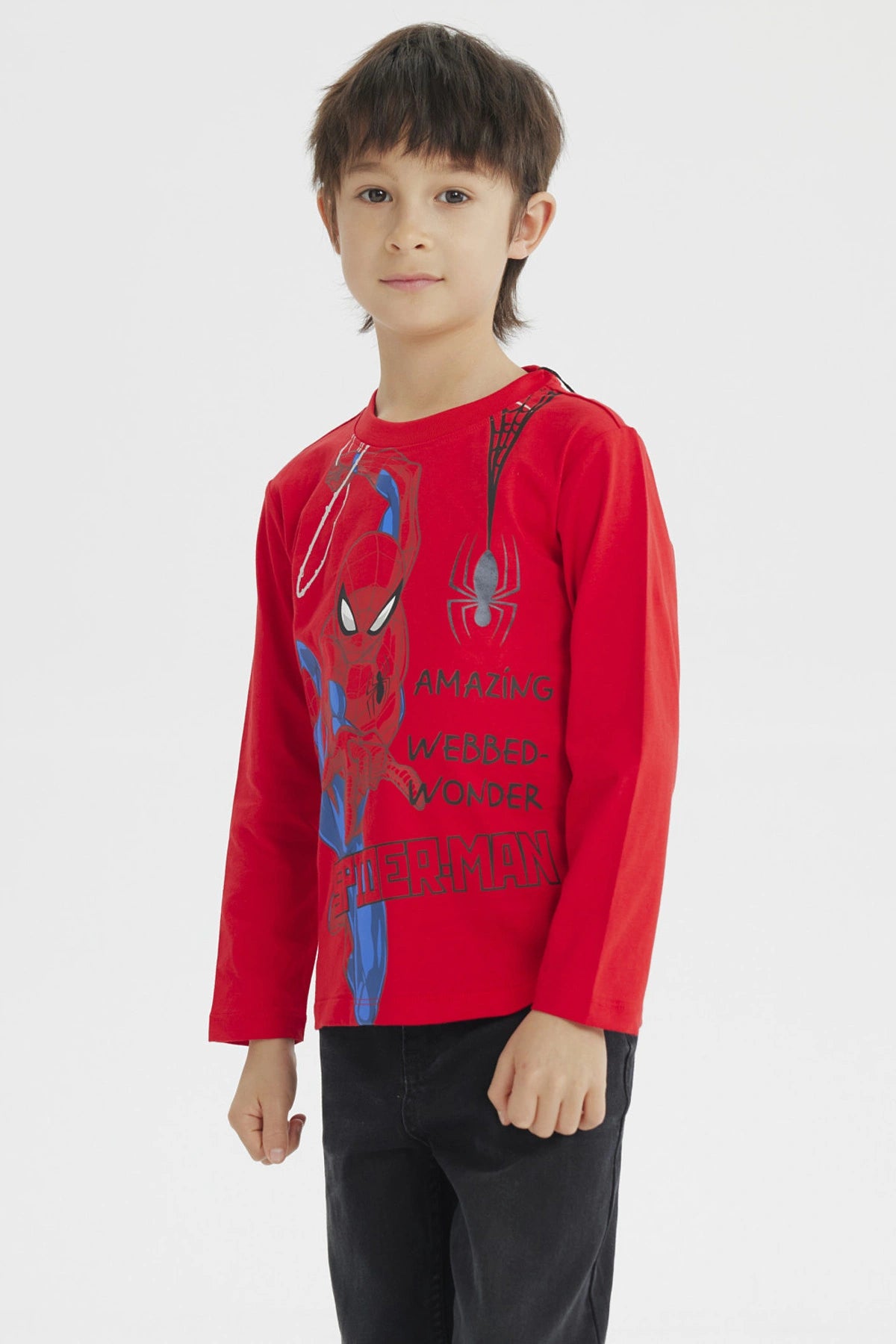 Polera Spiderman Rojo