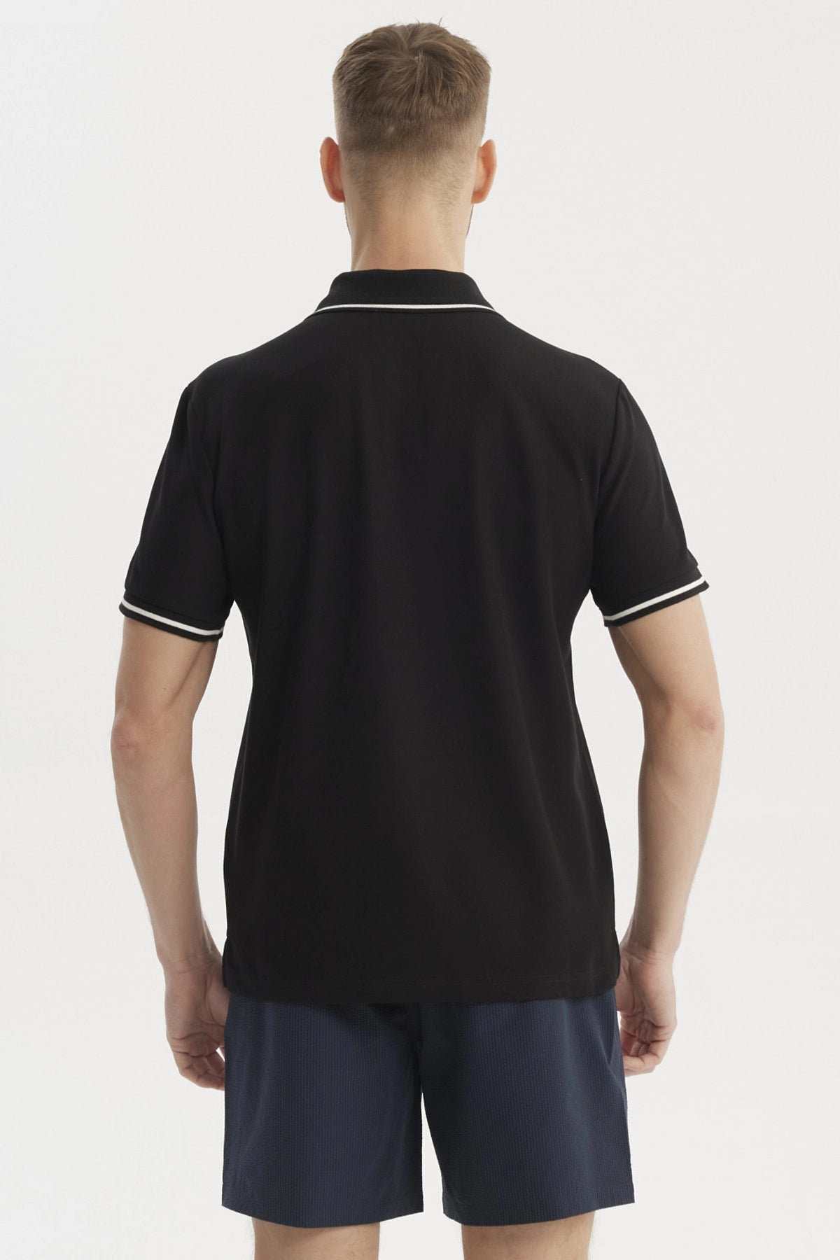 Polera Hombre Volver Al Futuro Negra