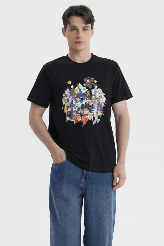 Polera Dragon Ball Negra