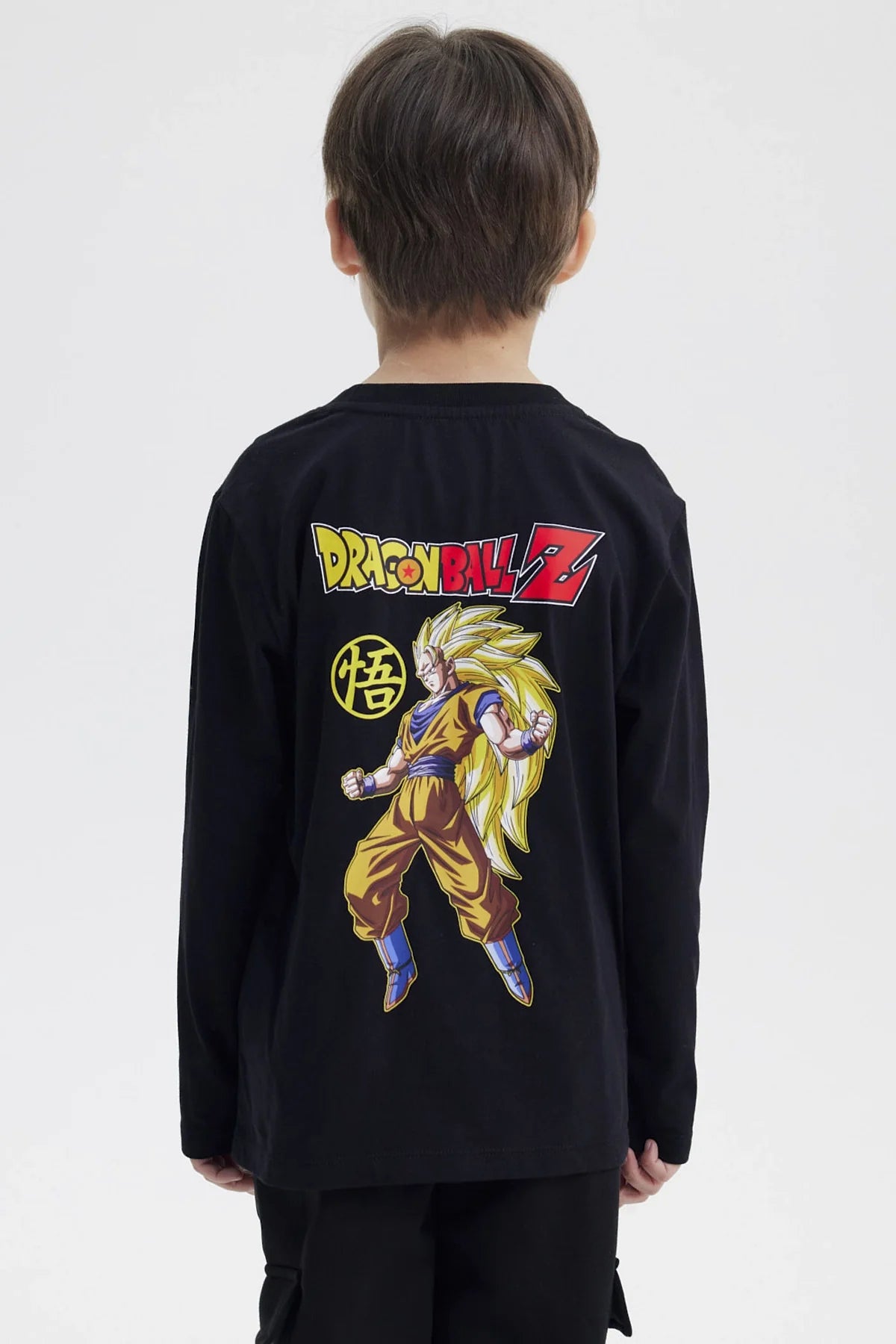 Polera Dragon Ball Z Goku Negra