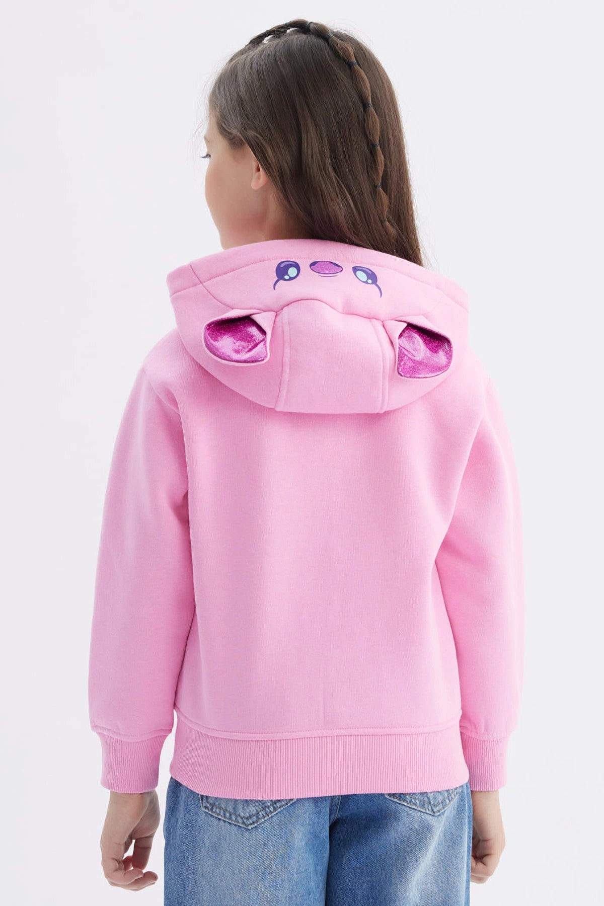 Polerón Stitch Rosado