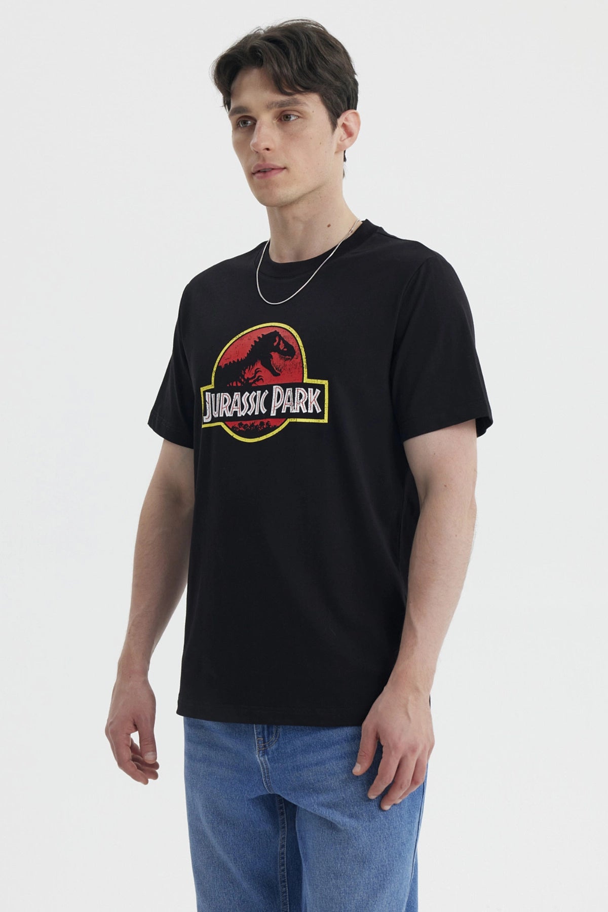 Polera Jurassic Park Negra