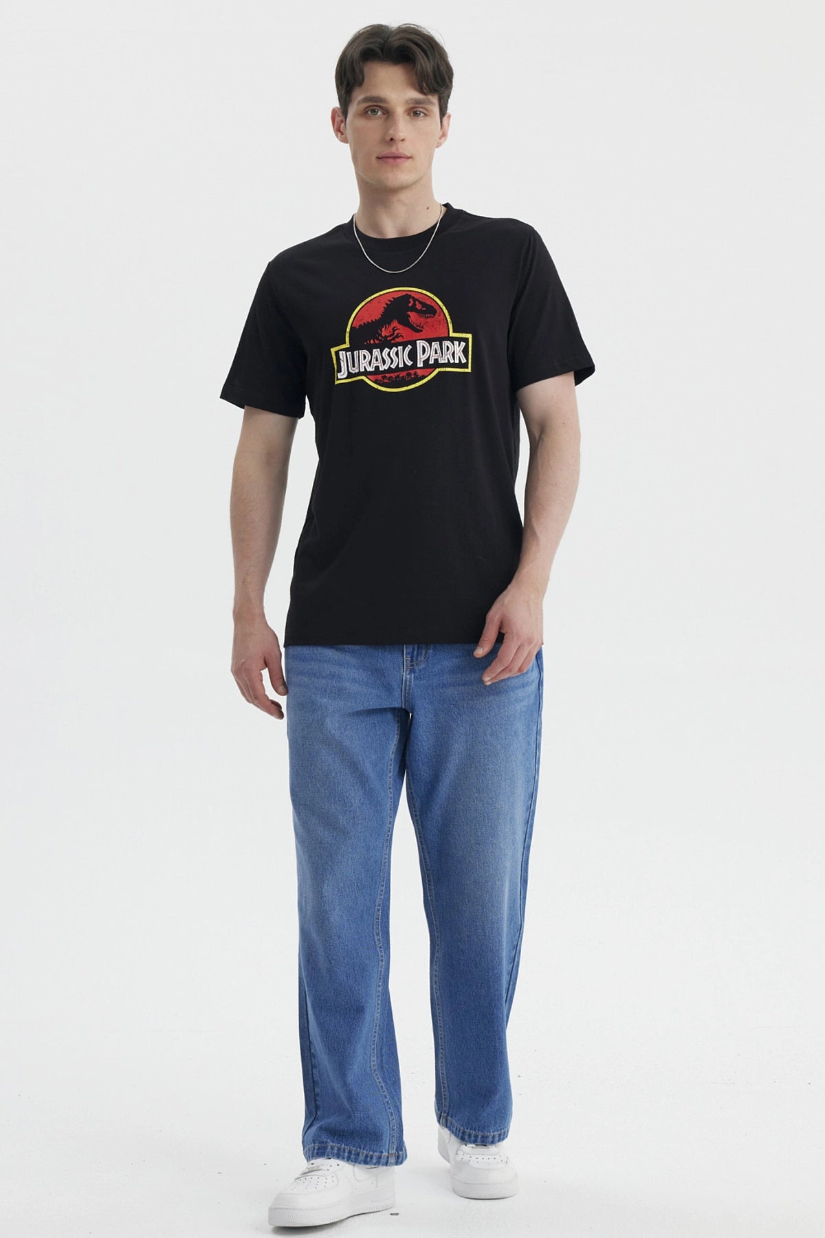 Polera Jurassic Park Negra