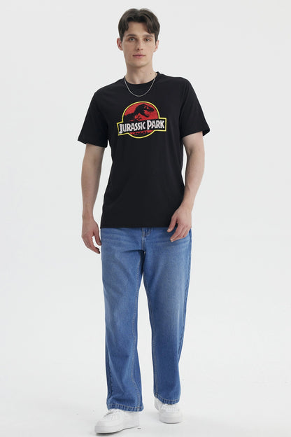 Polera Jurassic Park Negra