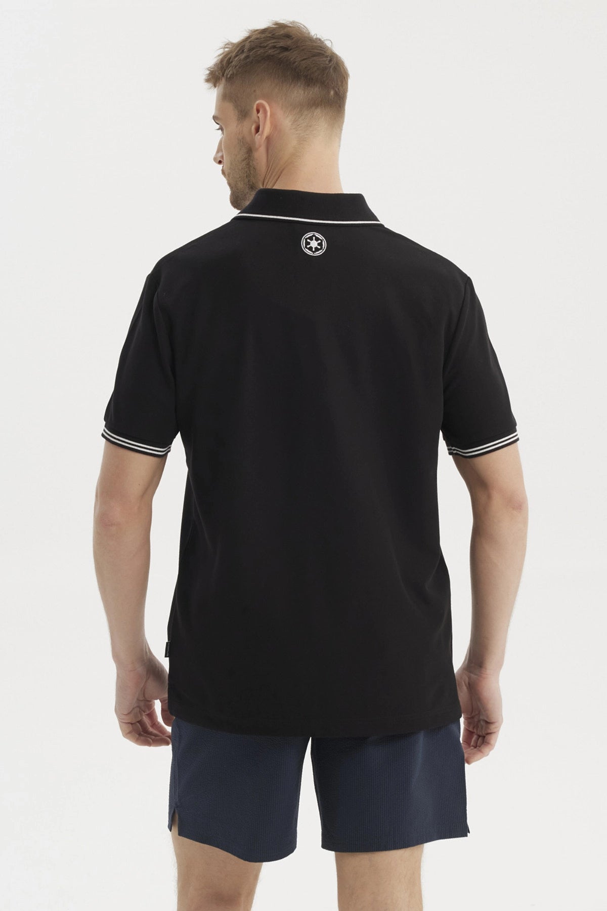 Polera Piqué Star Wars Negra