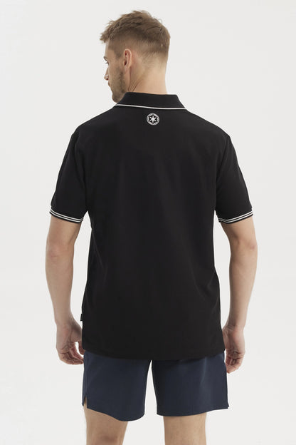 Polera Piqué Star Wars Negra