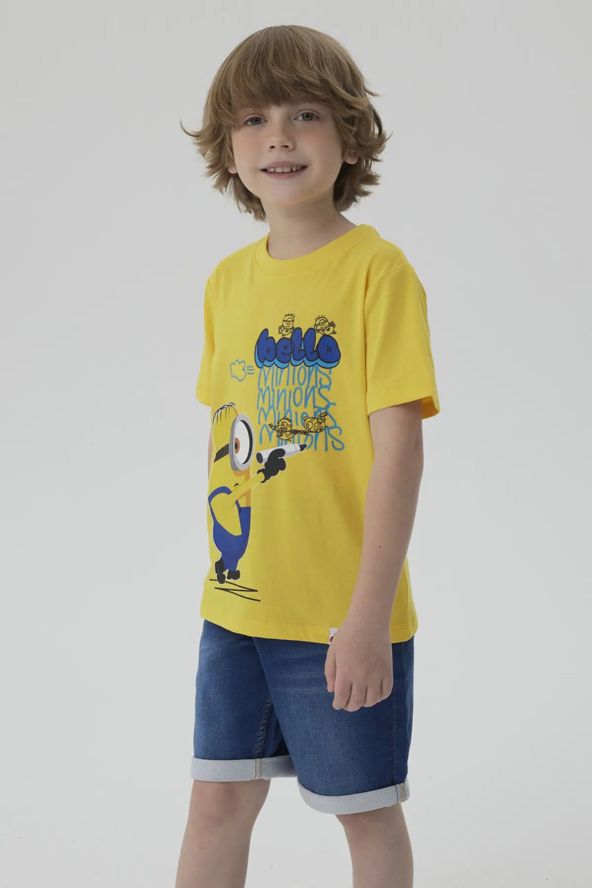 Polera Minions Amarilla