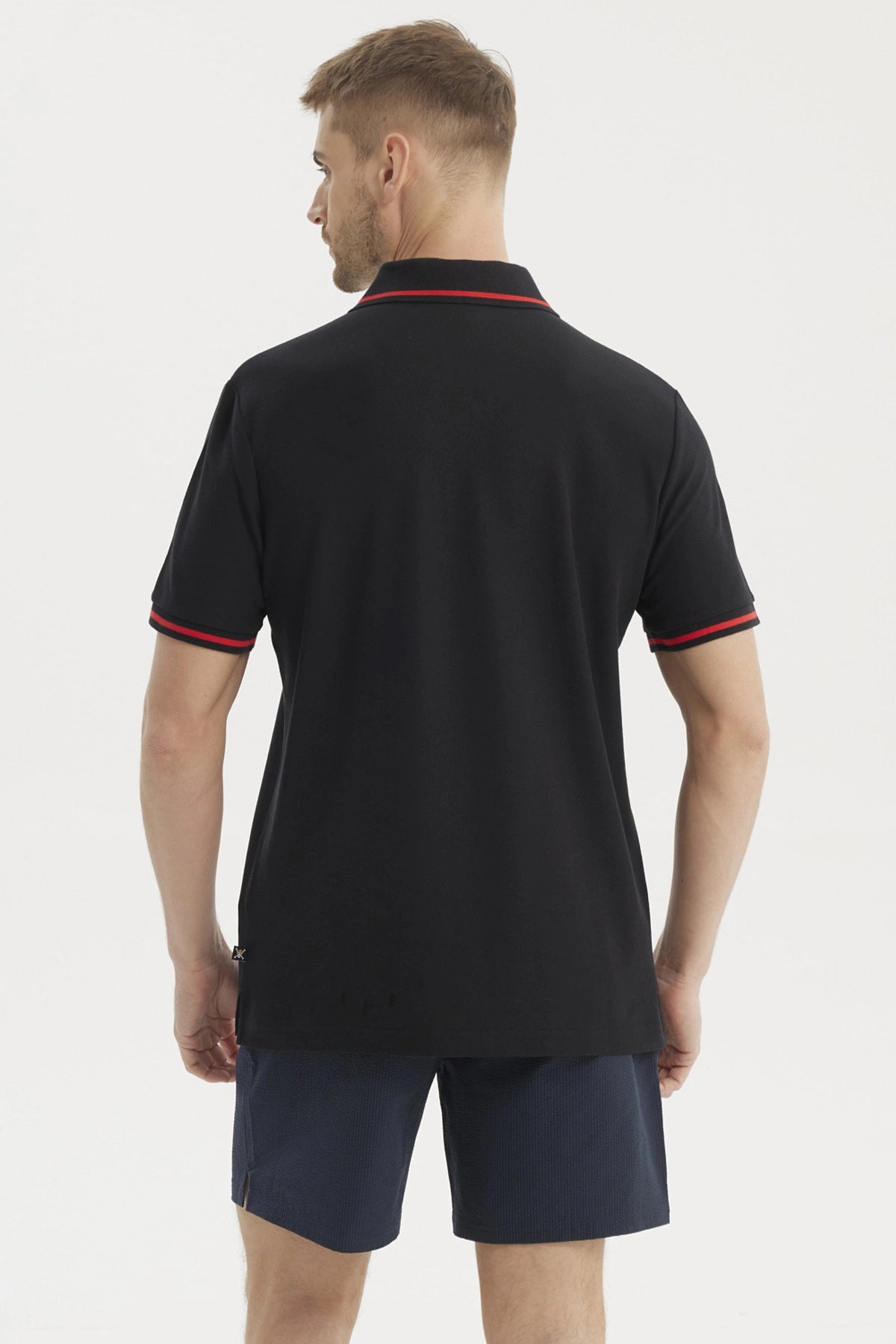 Polera Piqué One Piece Negra