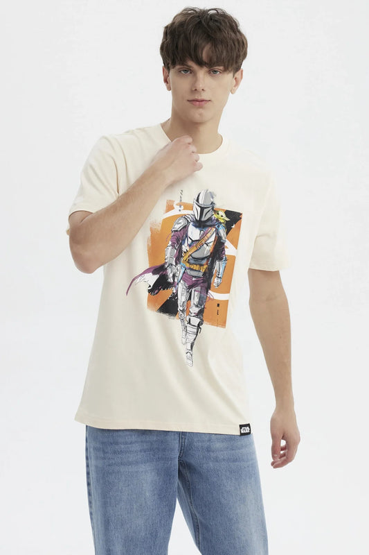 Polera Star Wars Beige