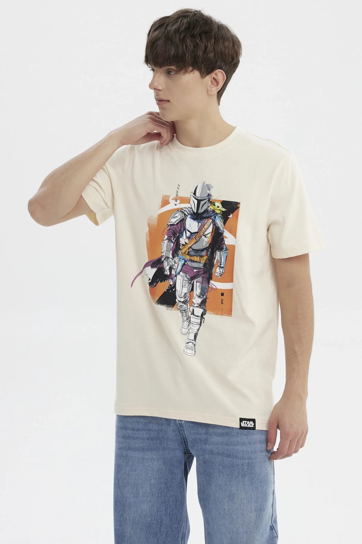 Polera Star Wars Beige