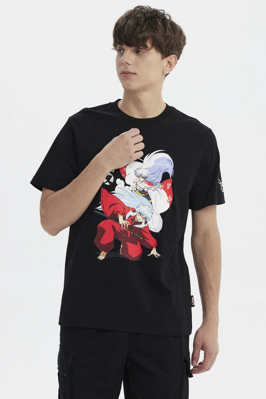 Polera Inuyasha Negra