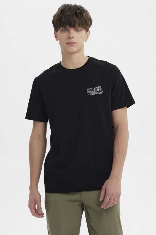 Polera Naruto Shippuden Negro