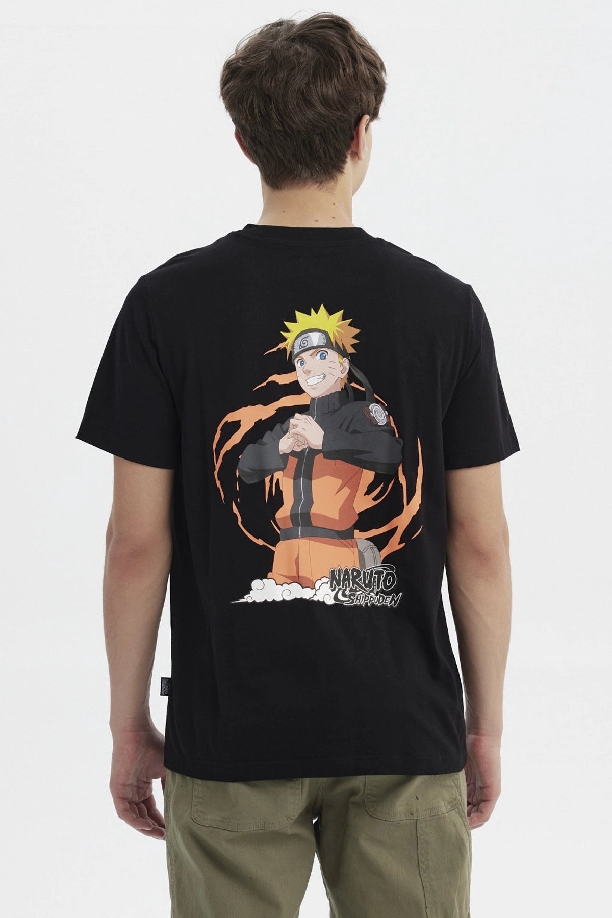 Polera Naruto Shippuden Negra