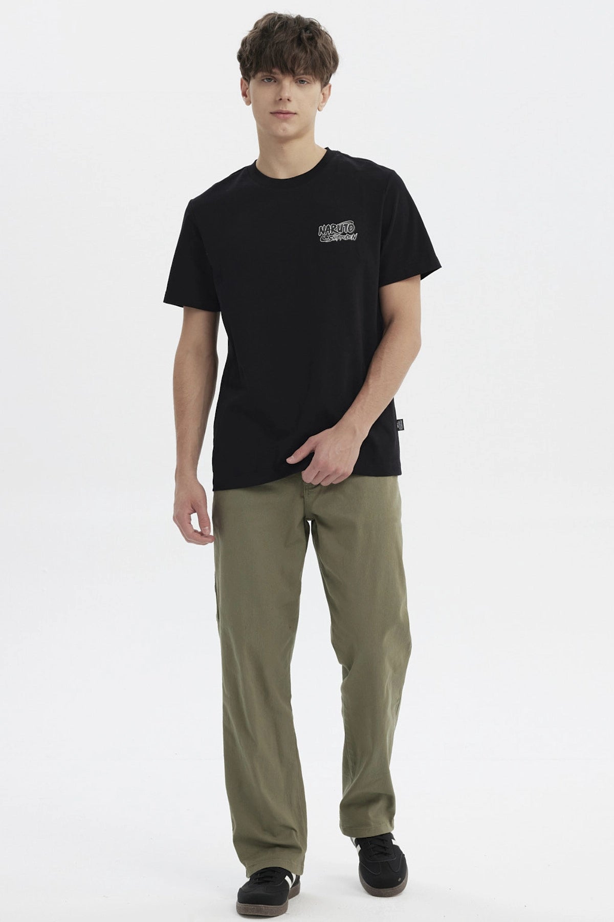 Polera Naruto Shippuden Negra