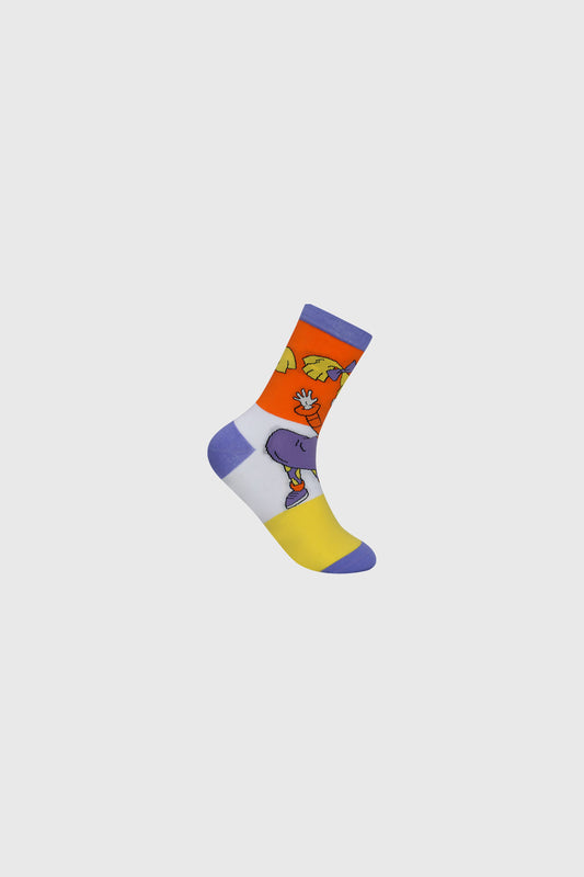Calcetín Angélica Rugrats Lila