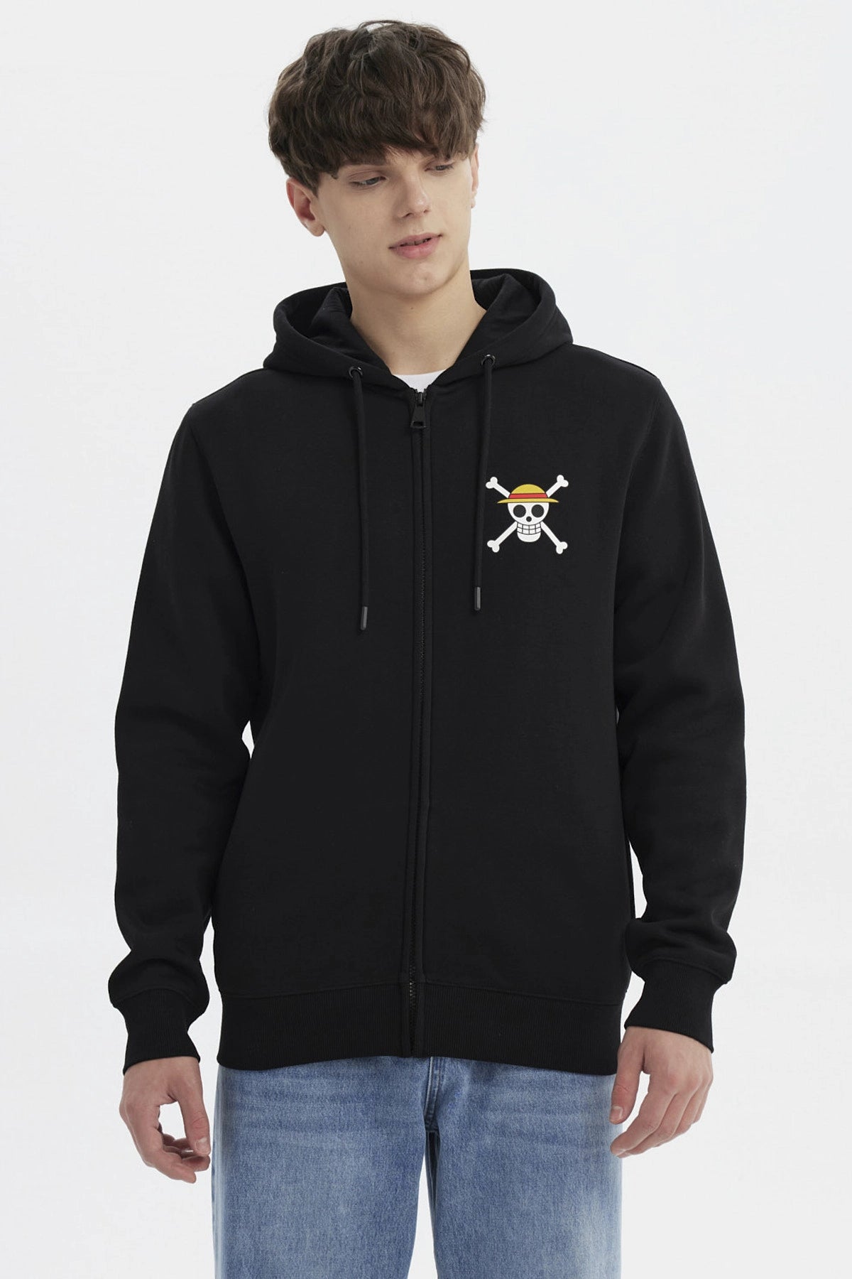 Polerón One Piece Negro