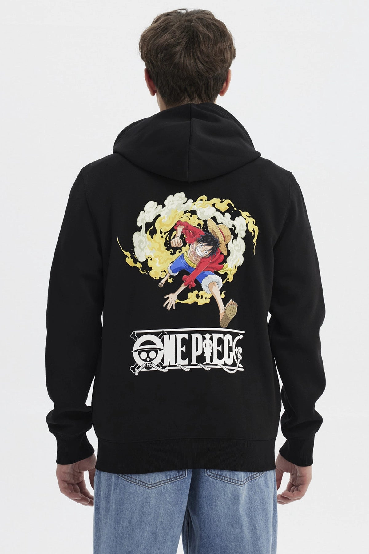 Polerón One Piece Negro