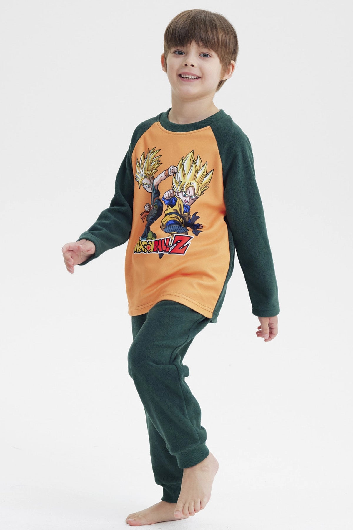 Pijama de Polar Dragon Ball Z Verde