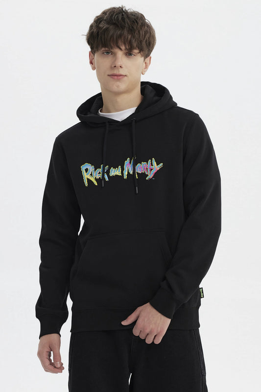 Polerón Rick & Morty Negro