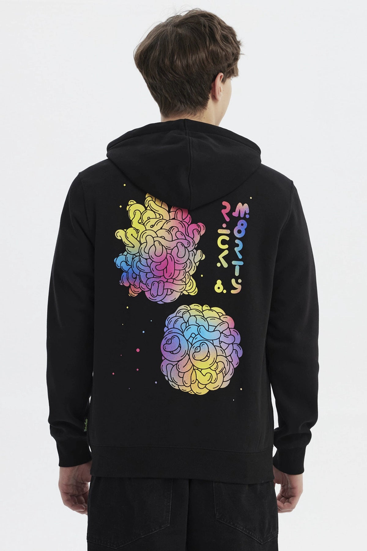 Polerón Rick & Morty Negro