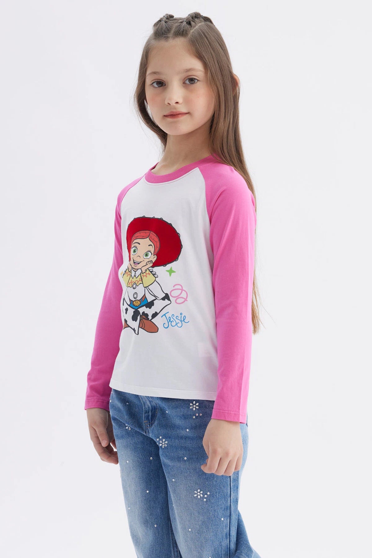 Polera Jessie Toy Story Blanca/Rosada