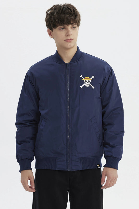 Chaqueta One Piece Azul Marino