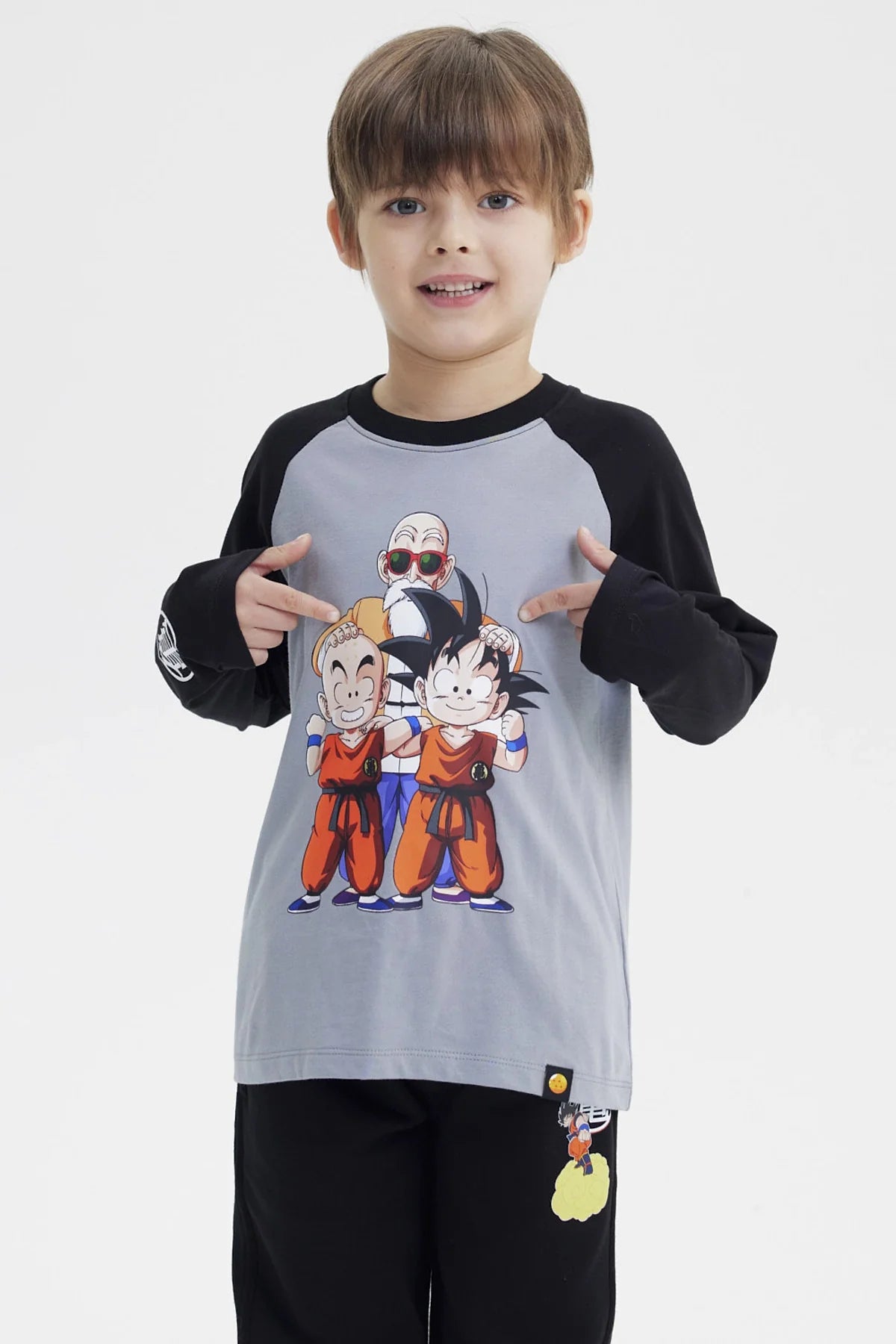 Polera Dragon Ball Gris