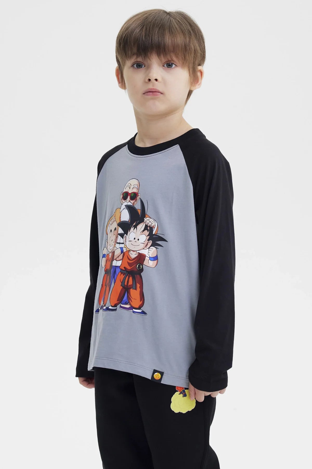 Polera Dragon Ball Gris