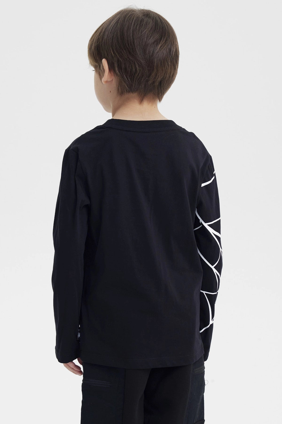 Polera Spiderman Negra