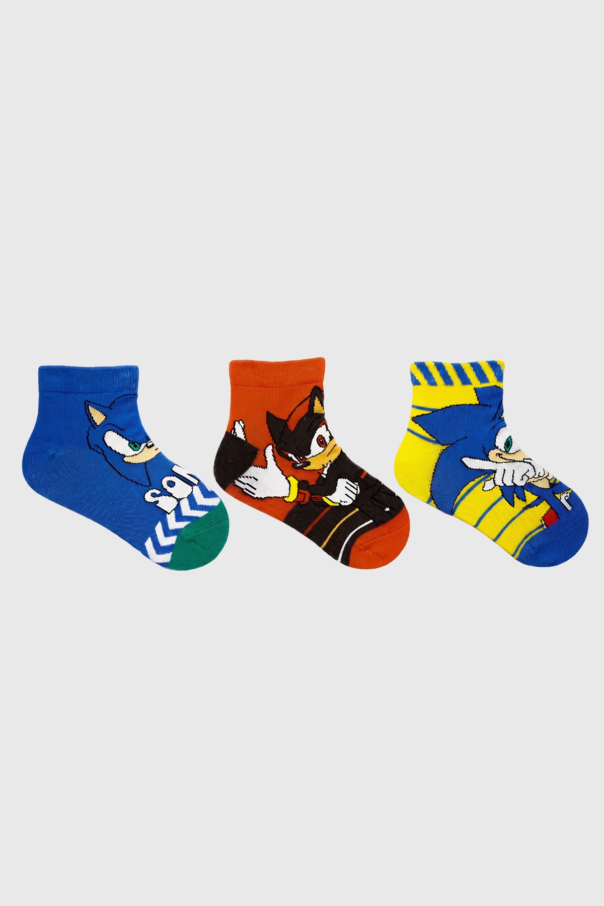 Calceta Niño Tripack Sonic