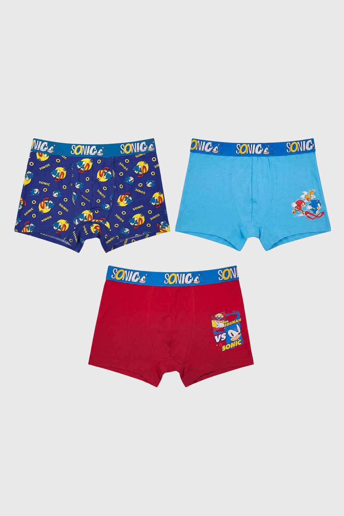 Boxer Niño Sonic Azul