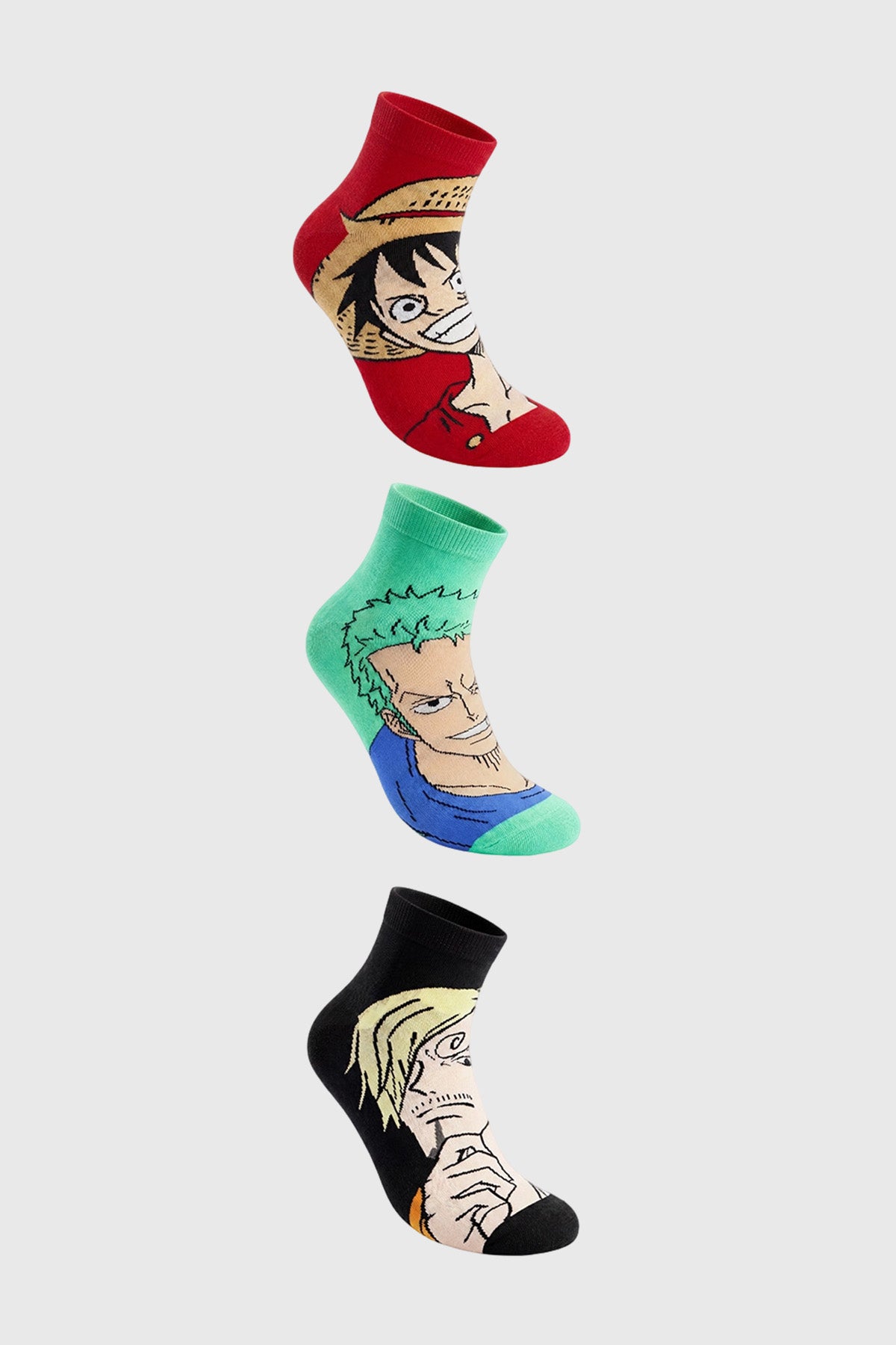 Calceta Hombre Tripack One Piece