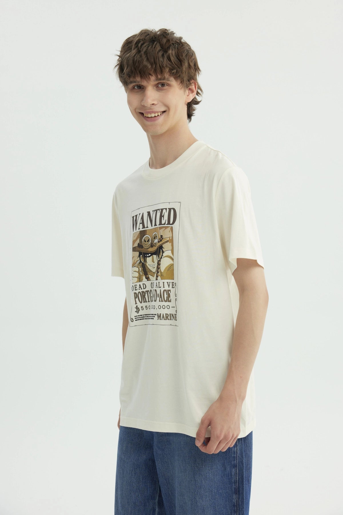 Polera Hombre One Piece Beige