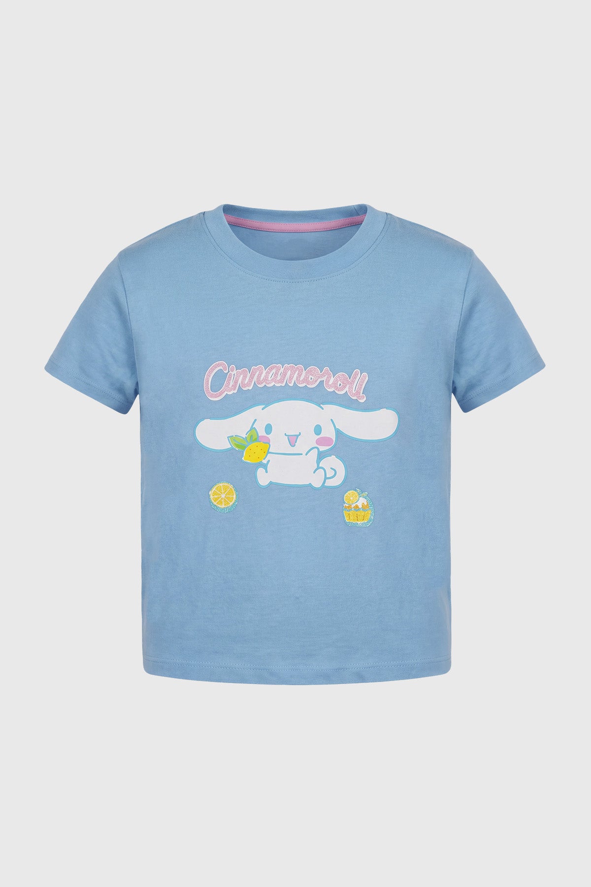 Polera Niña Cinnamoroll Celeste