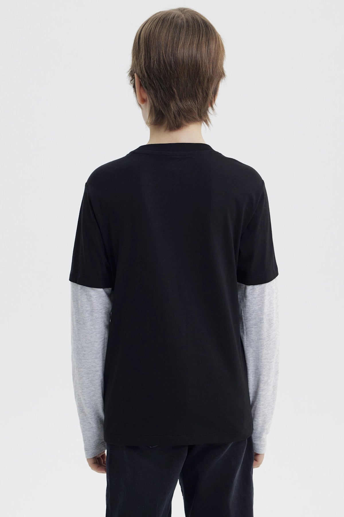Polera Spiderman Negra
